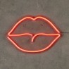 Neon "Labbra" 40cm Red