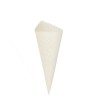 Cono portariso in cotone 10pz. dm6 h18cm Crema