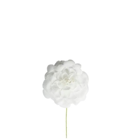 Fiore per bomboniera "GDalia grande"  Bianco