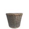Cesto Bordo Treccia dm18 h16cm Grey