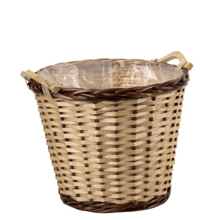 Cesto in vimini dm39 h35cm Light Brown
