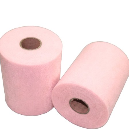Tulle in rotolo h25cm 100mt Cipria