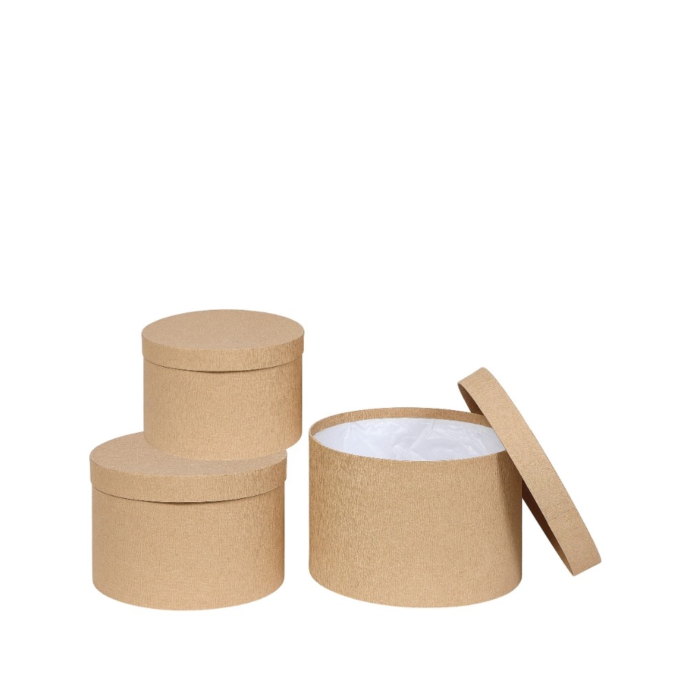 Scatola in cartone dm13.7 h11cm Kraft